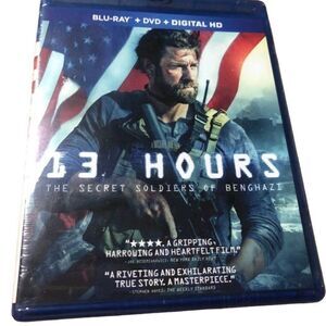 13 Hours The Secret Soldiers of Benghazi DVD New Sealed R Action Thriller‎